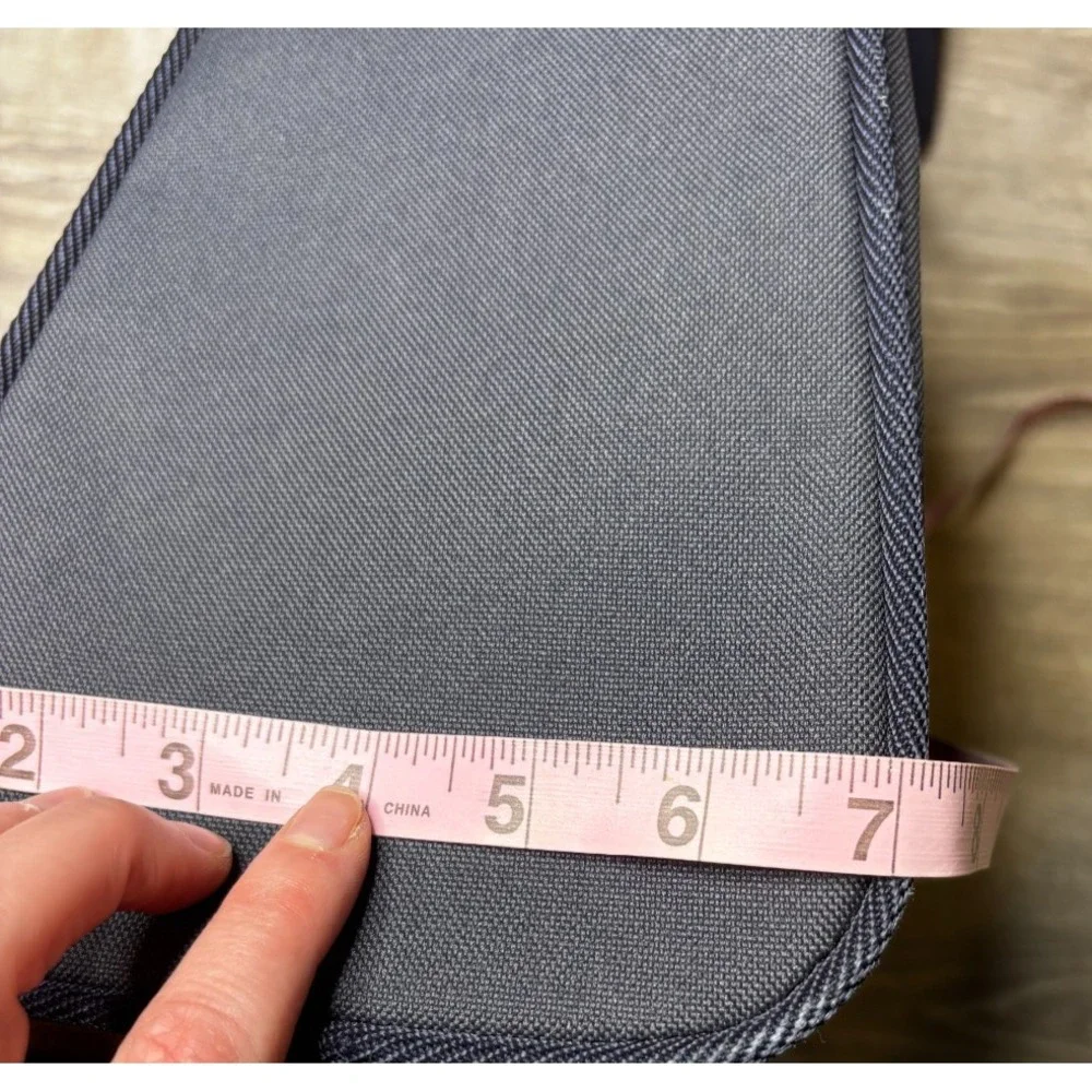 Samsonite Navy Blue Canvas Small Shoulder Bag Carry‎ On Travel Luggage